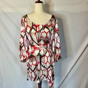 Escada 100% Silk Mini Dress